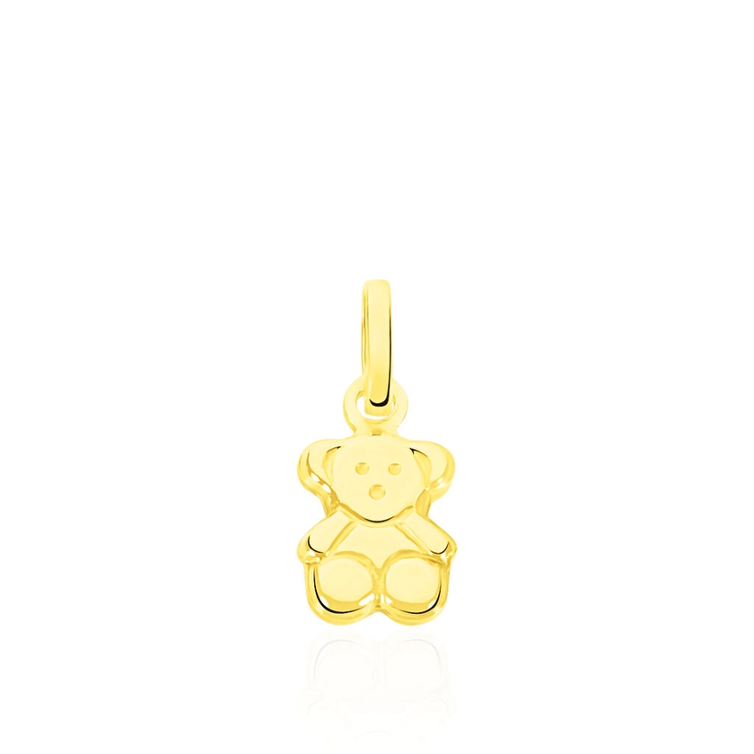 Pendentif Songea Ourson Or Jaune