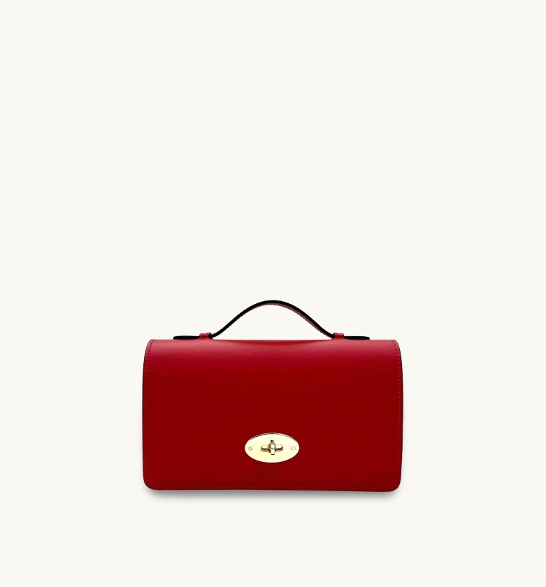 The Amelia Chilli Red Leather Bag