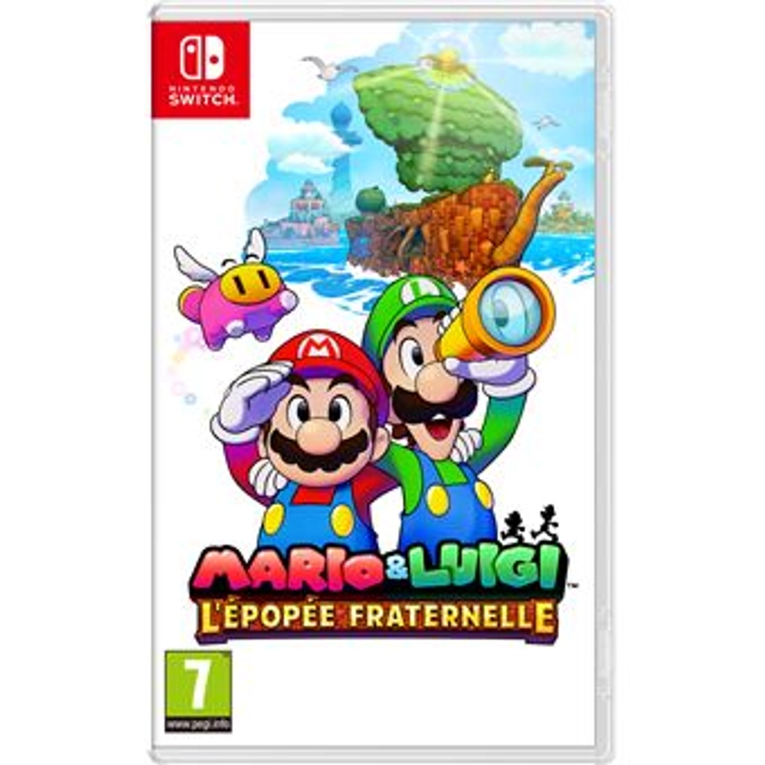 Mario & Luigi™ : l’épopée fraternelle Nintendo Switch - Précommande, prix & date de sortie | fnac