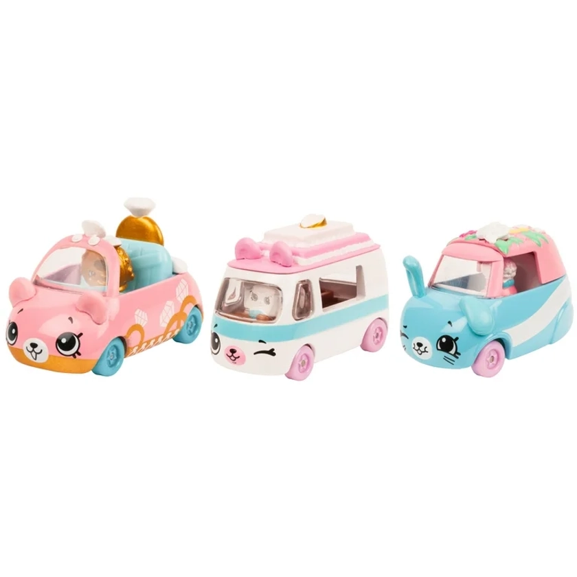 Shopkins Cutie Cars 3-Pack, Wedding Wheels