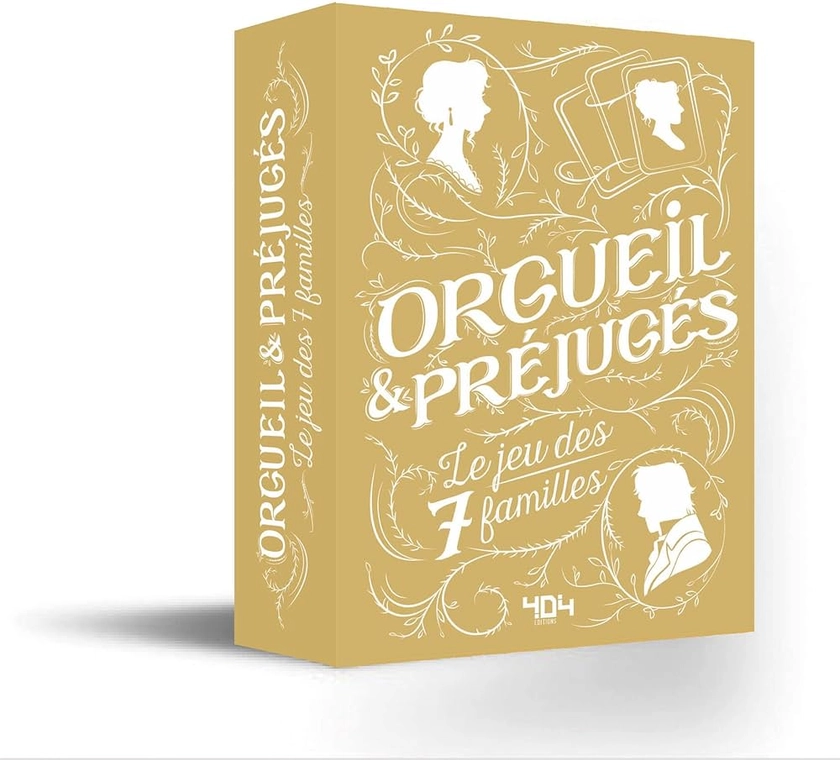 Orgueil et Préjugés - Le jeu de 7 familles - Jeu de cartes - Dès 11 ans