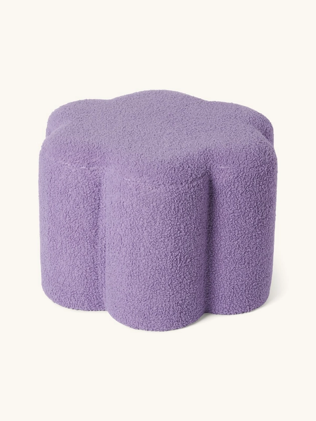 Pouf | Ø45 x 30 cm. | Lilac