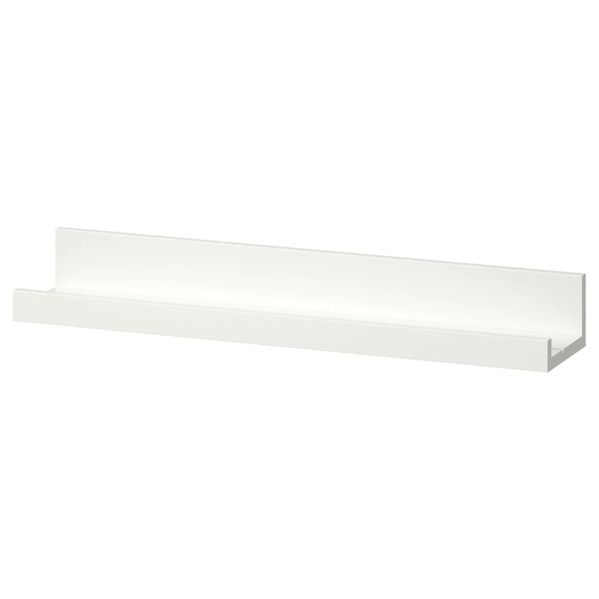 MOSSLANDA Tablette pour photos, blanc, 55 cm - IKEA