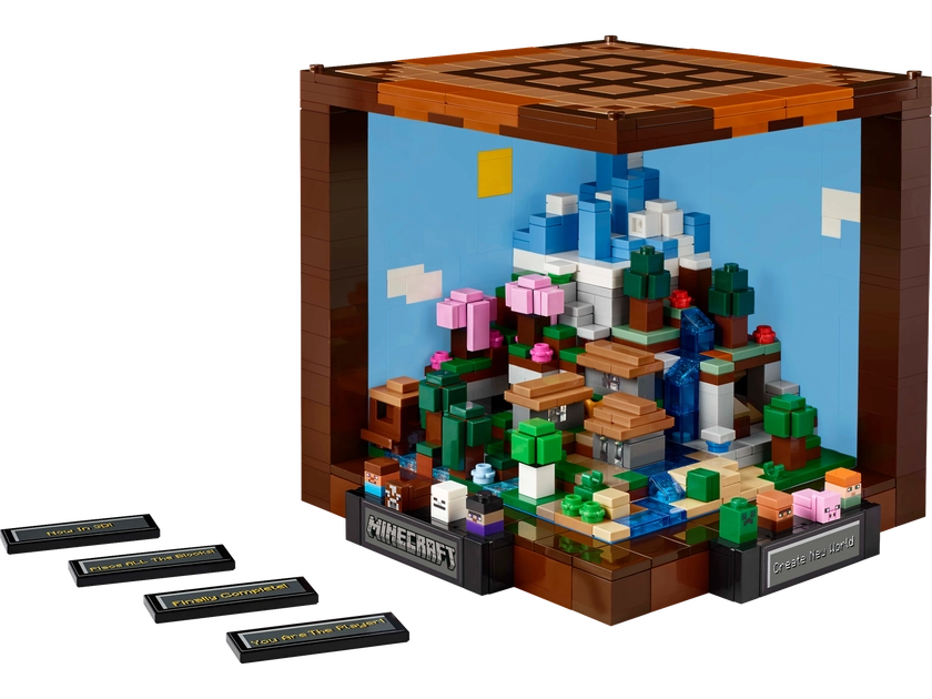 The Crafting Table 21265 | Minecraft® | Buy online at the Official LEGO® Shop AU 