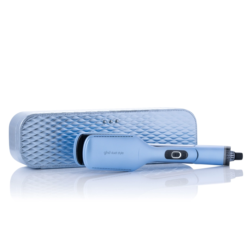 NOUVEAU LISSEUR SÉCHANT 2-EN-1 GHD DUET STYLE - BLEU GLACIER