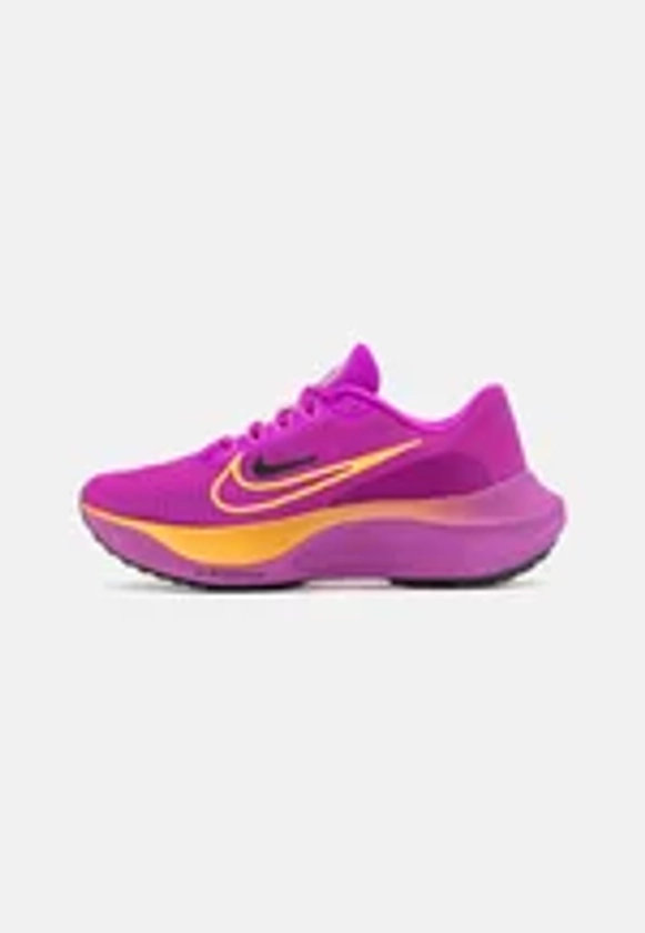 Nike Performance ZOOM FLY 5 - Chaussures de running neutres - hyper violet/laser orange/black/violet - ZALANDO.FR