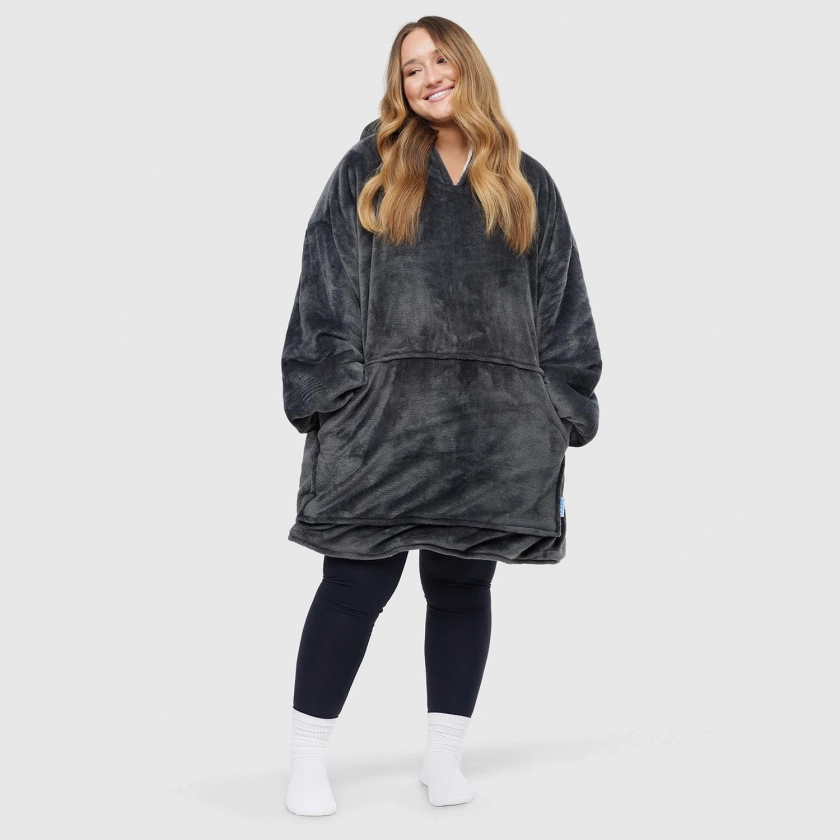 Grey Oodie | Wearable Hooded Blanket