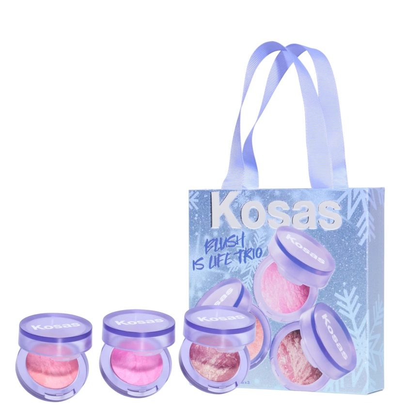 Kosas Holiday 2024 Baked Blush Mini Trio