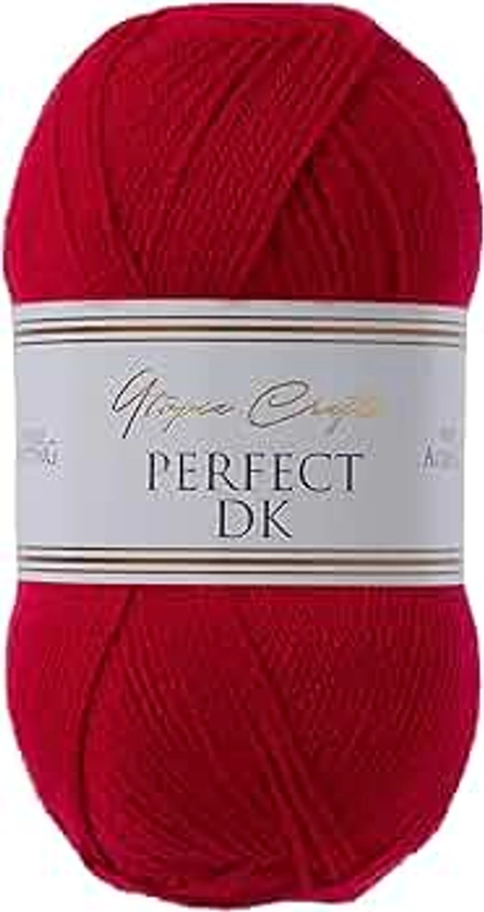 Utopia Crafts DK Double Knitting Yarn, 100g (Red Apple)