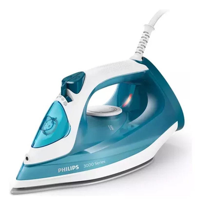 Plancha A Vapor Philips Steamiron 3000 Series Dst3011/20 2100w Azul 220V