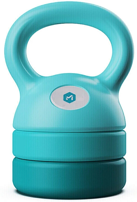 Kettlebell set Adjustable Kettlebells Weights 5lbs, 8lbs, 9lbs, 12lbs for Women/Men Training Fitness Great for Full-Body Workout and Strength Training (Blue)