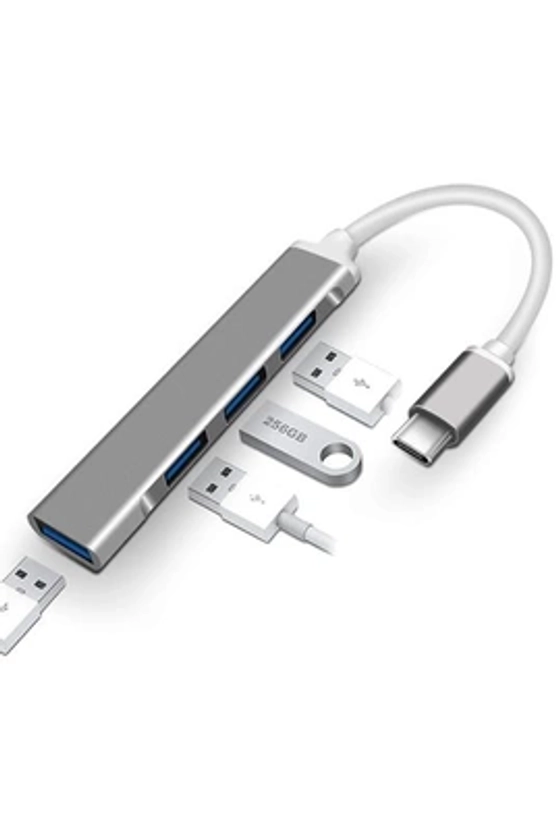 GENERIQUE Adaptateur multi-port usb c hub type c vers usb pour ordinateur mac book pro air imac