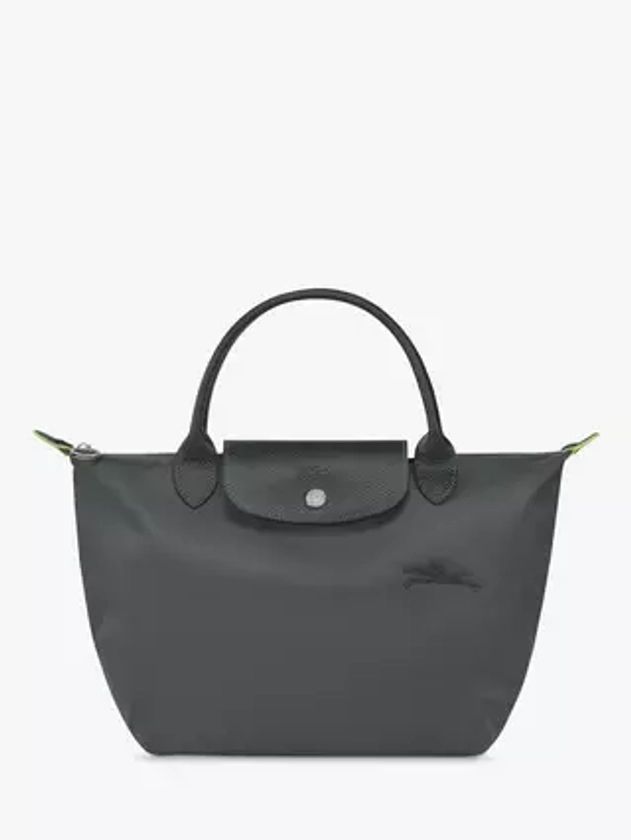 Longchamp Le Pliage Green Recycled Canvas Small Top Handle Bag