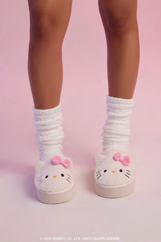 Hello Kitty Plush House Slippers