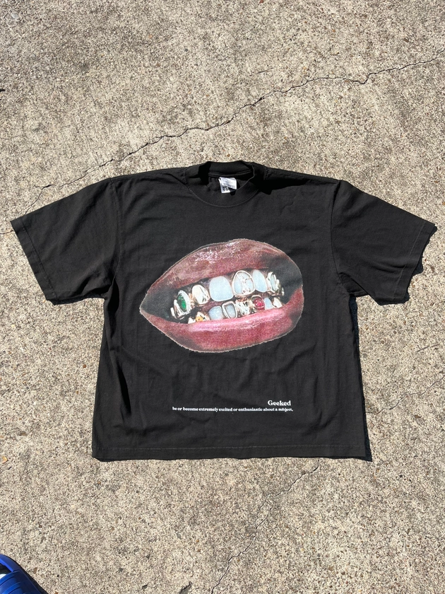 “Say Cheese” Oversized T-shirt