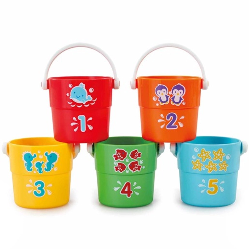 Little Lot Bathtime Scoop & Pour Bath Buckets | Early Learning Centre