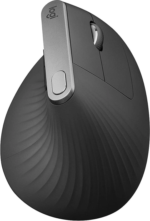 Amazon.com: Logitech MX Vertical Wireless Mouse – Ergonomic Design Reduces Muscle Strain, Move Content Between 3 Windows and Apple Computers, Rechargeable, Graphite - With Free Adobe Creative Cloud Subscription : Electronics