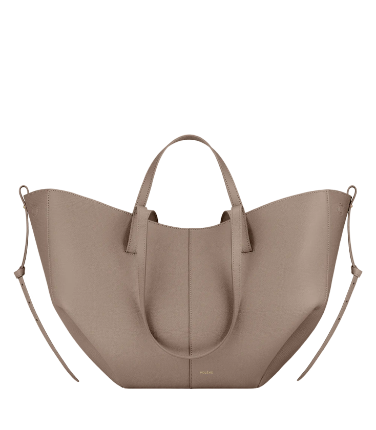 Polène | Sac - Cyme - Taupe Grainé