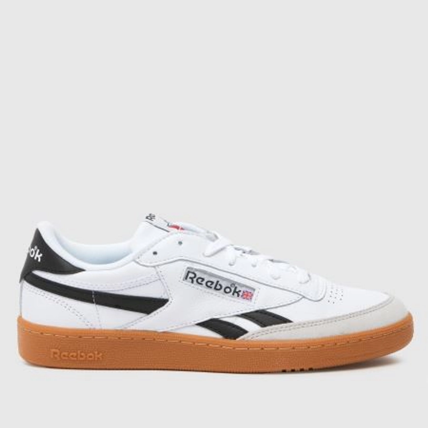 Reebokclub c revenge vintage trainers in white multi