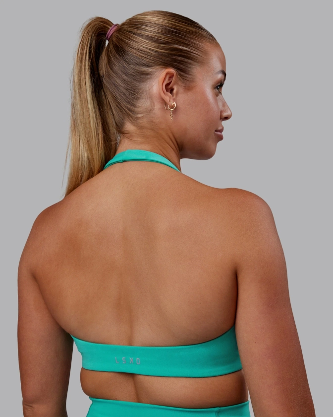 Challenger Sports Bra - Turquoise Tide | LSKD