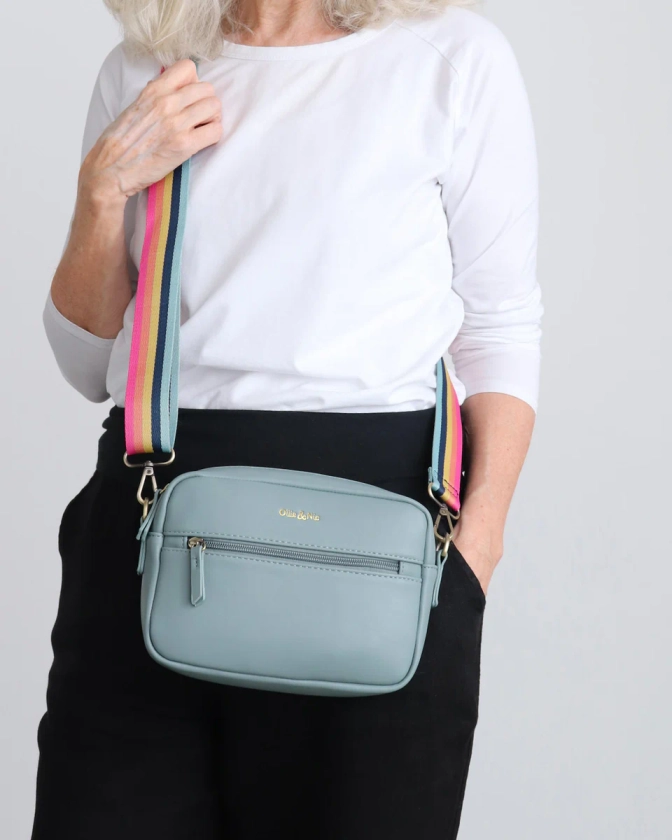 Gigi Crossbody - Duck Egg