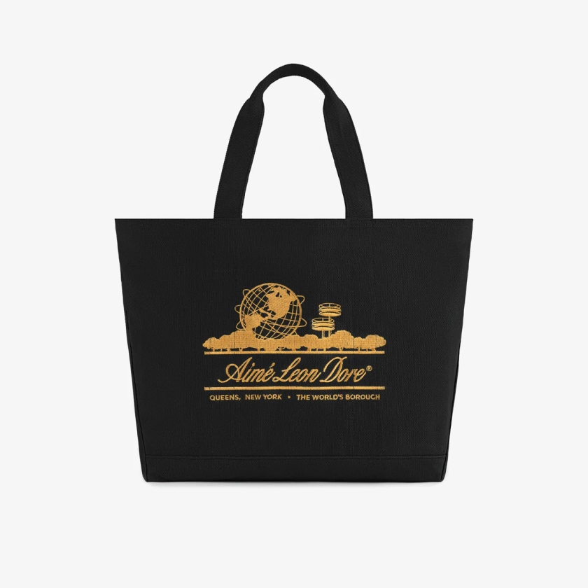 Anniversary Unisphere Tote Bag at AimeLeonDore.com