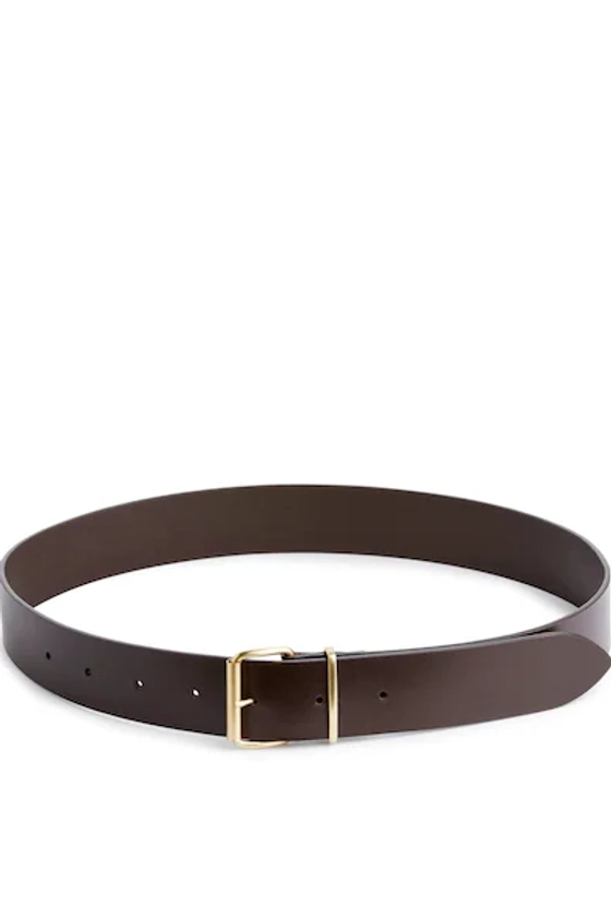 Wide Leather Belt