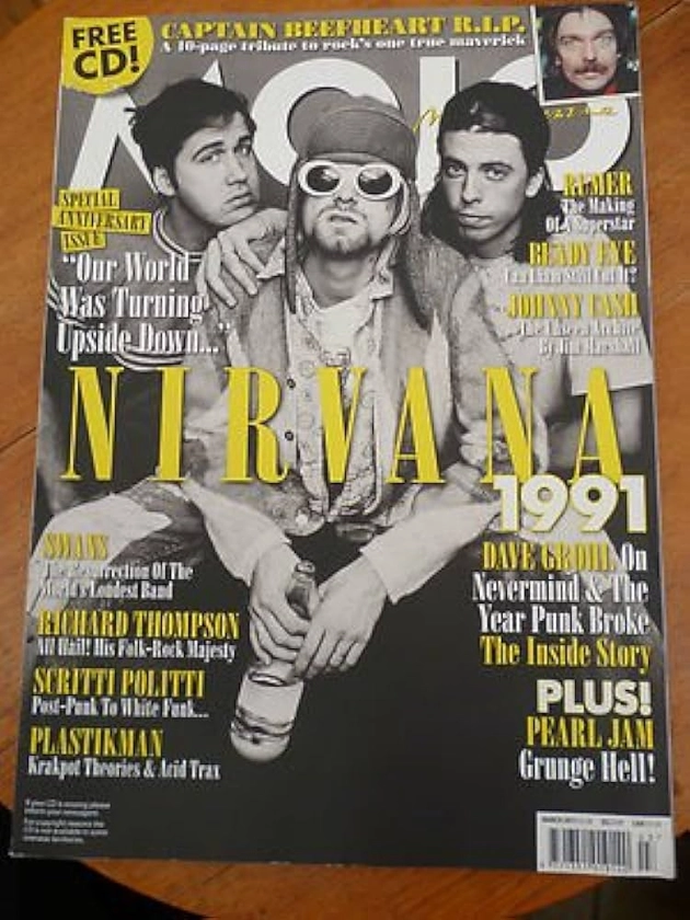 Issue #208 March 2011 Nirvana Cover (Mojo Music Magazine)