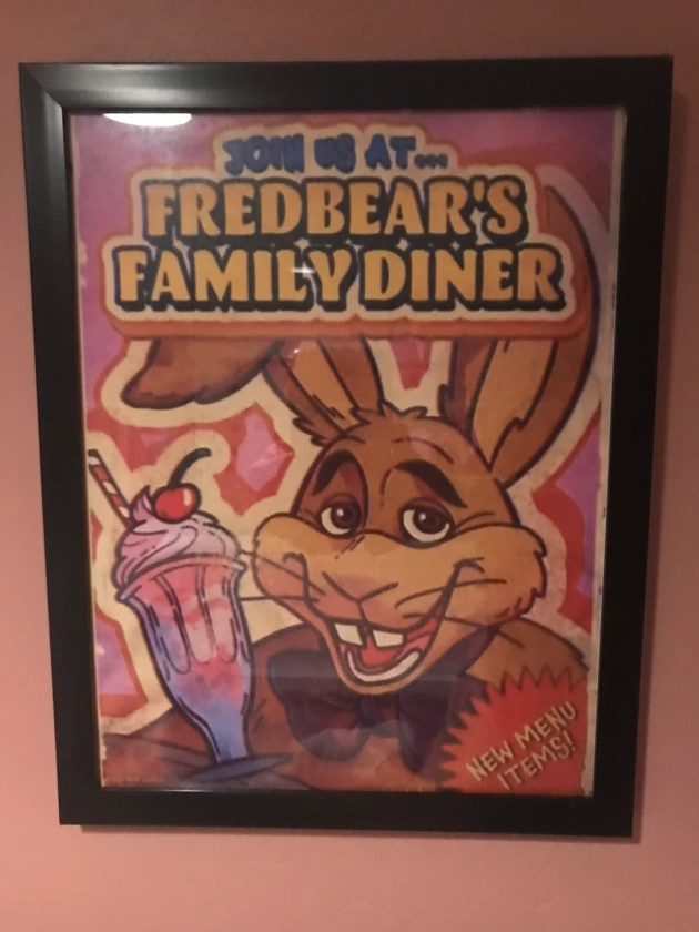 Fredbears Family Diner framed posters