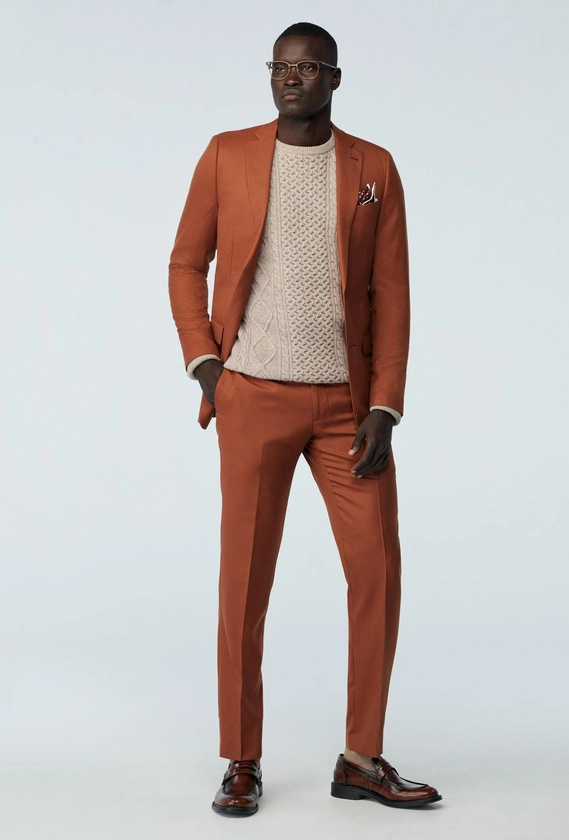 Custom Suits Made For You - Harrogate Rust Suit | INDOCHINO