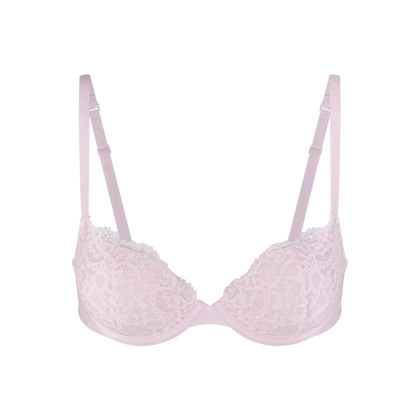 FITS EVERYBODY LACE PUSH-UP BRA | CHERRY BLOSSOM