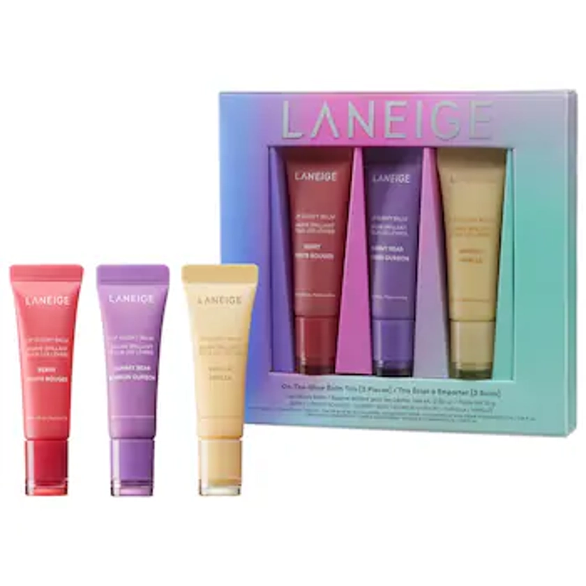 On-the-Glow Lip Balm Trio - LANEIGE | Sephora