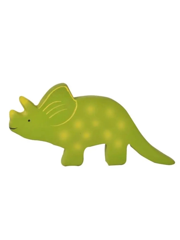 Baby Triceratops Natural Rubber Toy