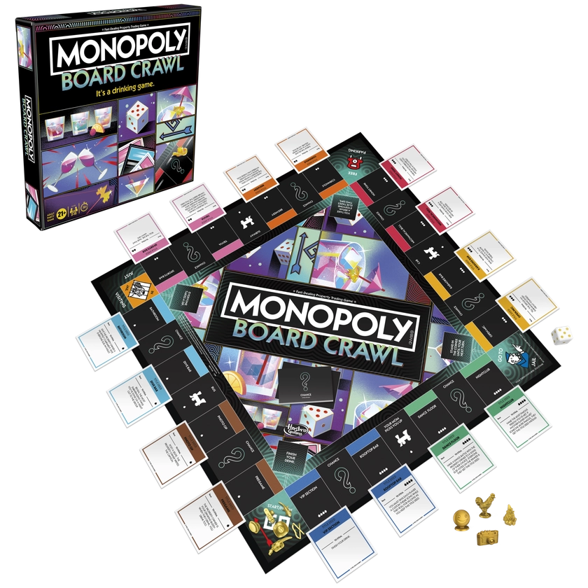 Monopoly Board Crawl - Hasbro Pulse