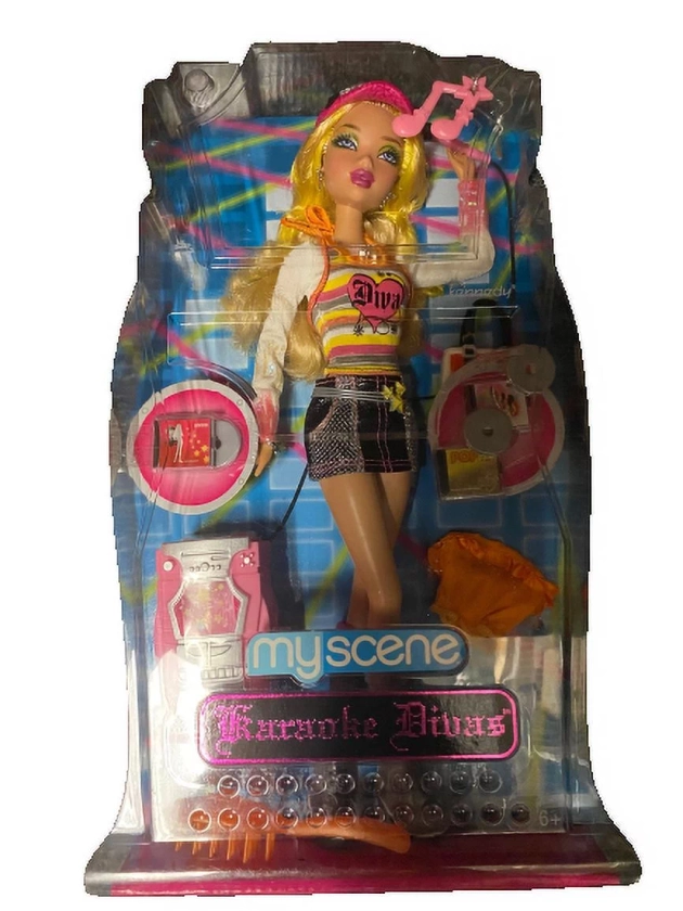 2008 Barbie My Scene Kennedy Doll Karaoke Divas Rare