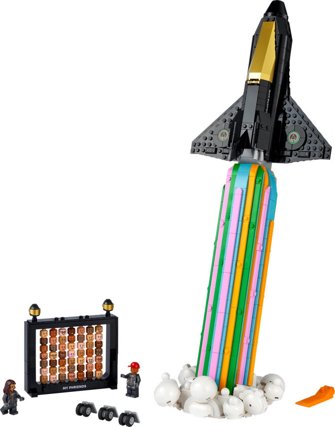 La tête dans les étoiles avec Pharrell Williams 10391 | LEGO® Icons | Boutique LEGO® officielle FR 