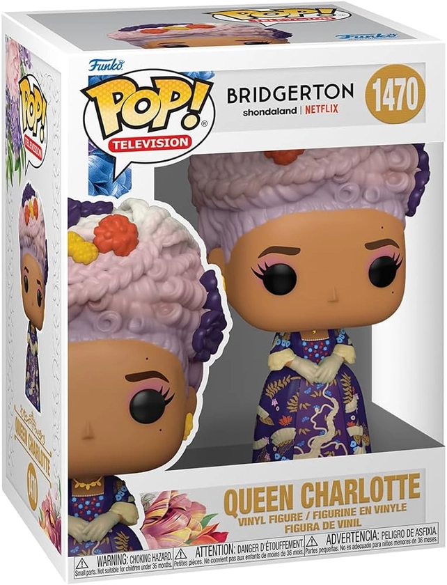 Funko Pop! TV: Bridgerton - Queen Charlotte - Figurine en Vinyle à Collectionner - Idée de Cadeau - Produits Officiels - Jouets pour Les Enfants et Adultes - TV Fans
