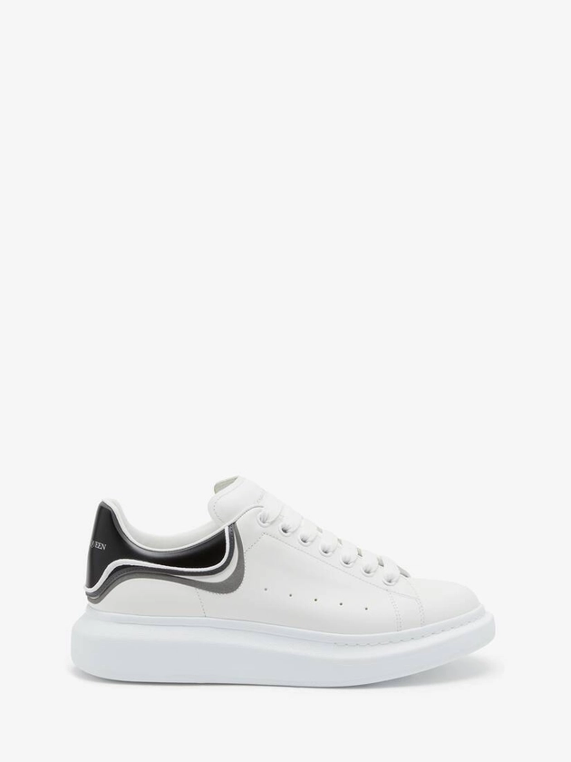 Sneakers oversize | Blanc/Noir/Gris cendré | Alexander McQueen FR