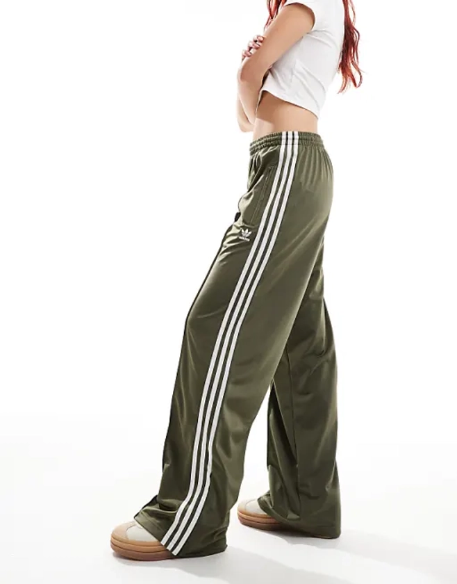 adidas Originals - Firebird - Pantalon de survêtement large - Vert | ASOS