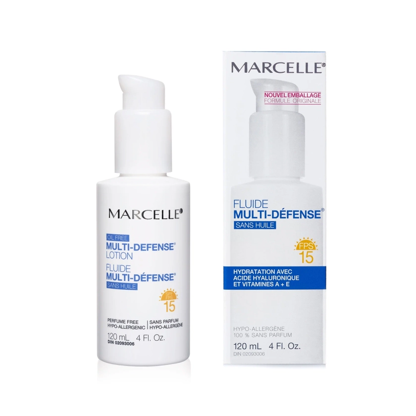 Shop Oil-Free Multi-Defense Lotion SPF 15 from Marcelle for CA$19.95