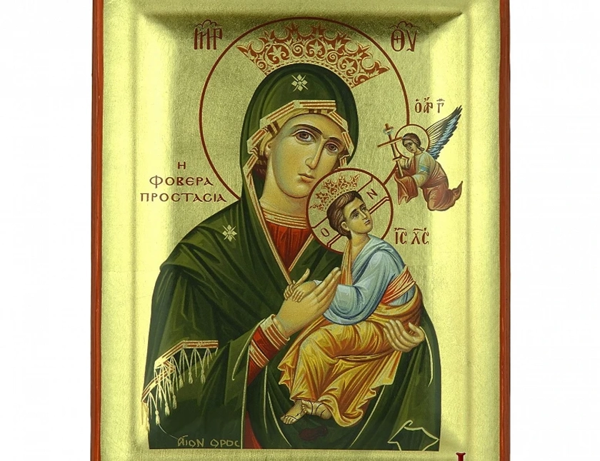 Theotokos the Formidable Protection | Monastiriaka