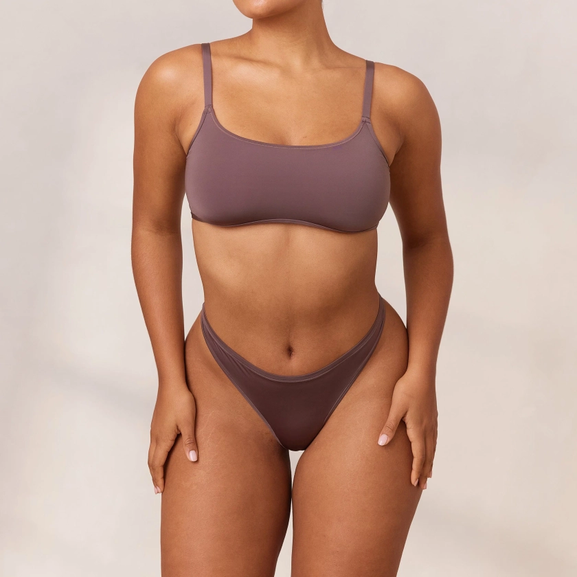 Barely There Bralette - Damson