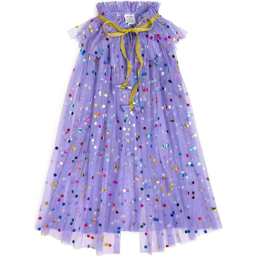 Lavender Confetti Cape, Lavender - Sweet Wink Pretend Play, Play Tents & Vanities | Maisonette