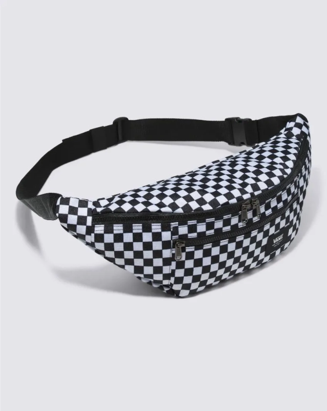 Shop Vans Apparel and Accessories Ward Cross Body Pack Black and White