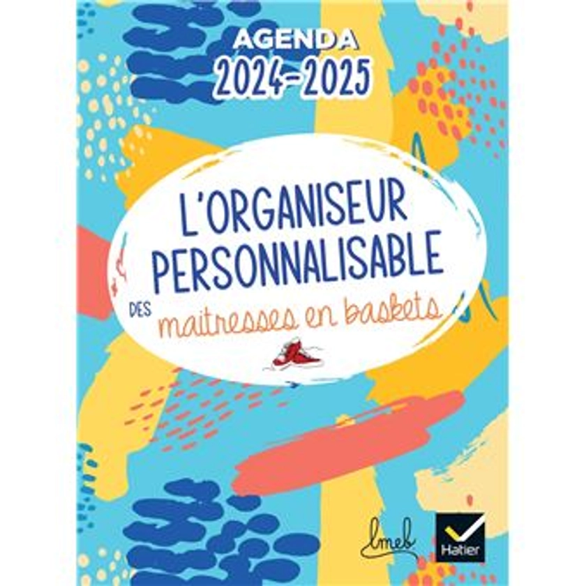 Organiseur personnalisable des maitresses en baskets Ed.2024-2025 - Planification et agenda