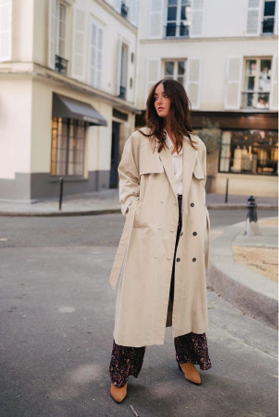 TRENCH ARNALDO GABARDINE BEIGE