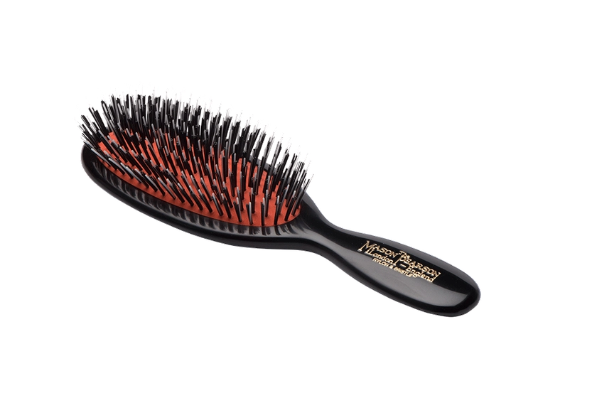 Pocket Bristle & Nylon Hairbrush BN4 - Mason Pearson