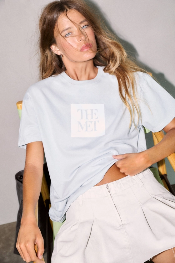 T-shirt The Met - pull&bear