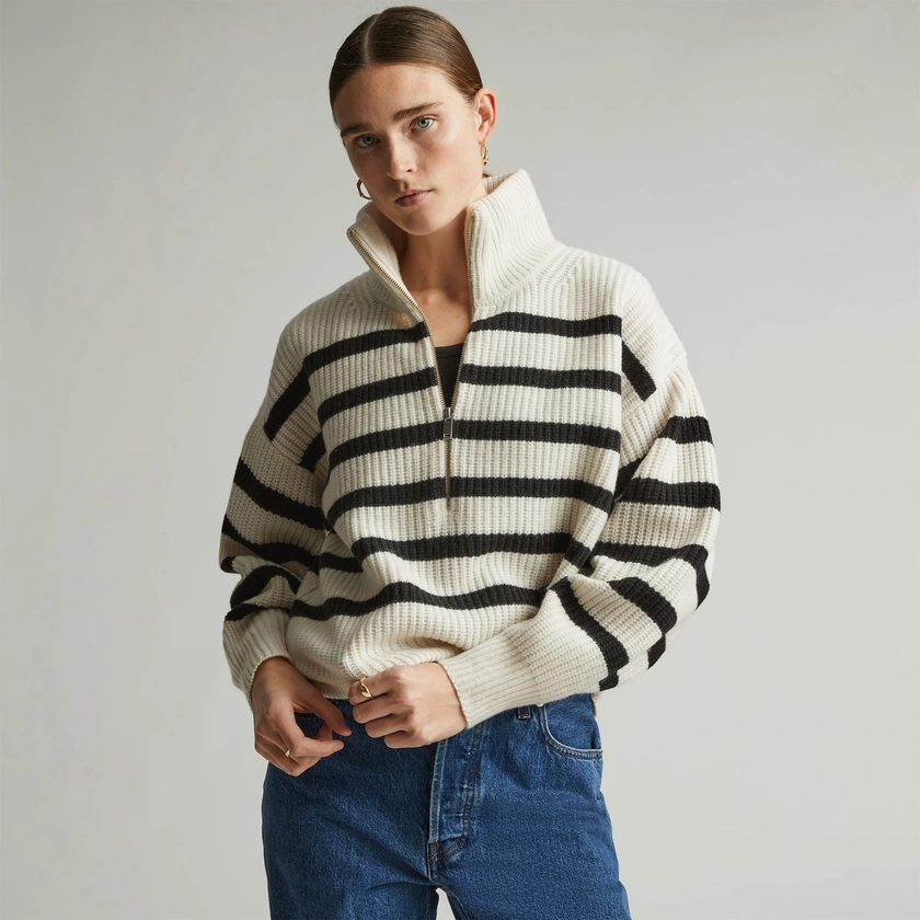 The Half-Zip Sweater in Luxe Merino