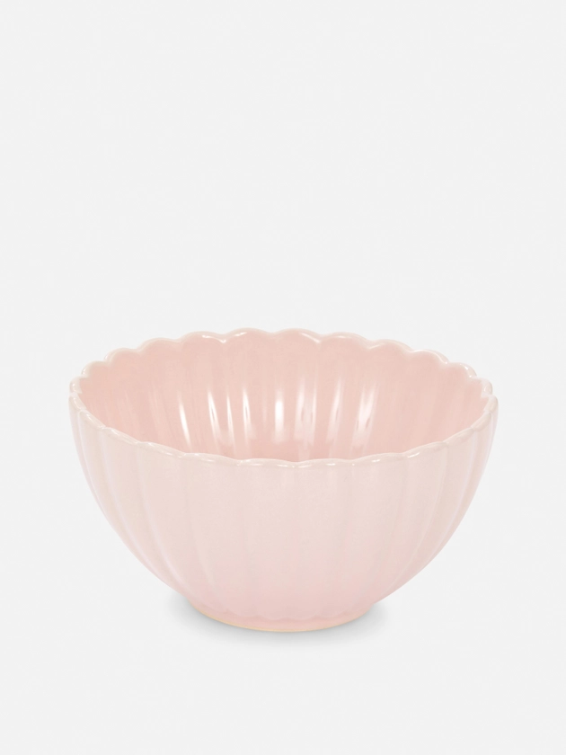Scalloped Cereal Bowl